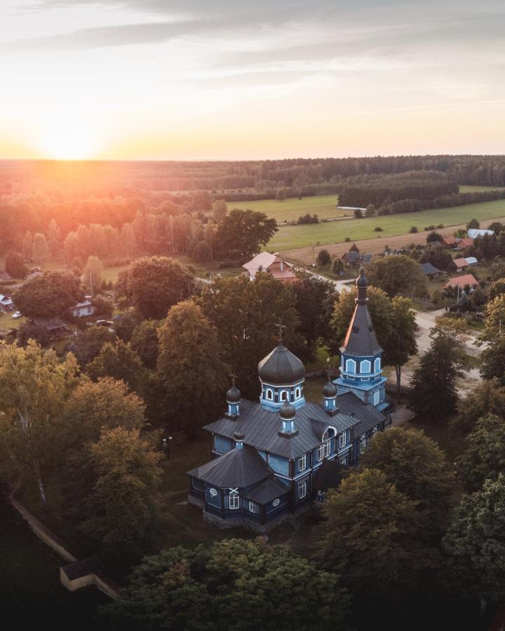 Lesna 21 Dom Poludnie Przy Puszcza Bialowieska Luka Eksteriør bilde